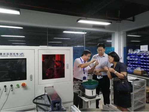 走访调研留学人员企业 自动化检测系统研发与应用